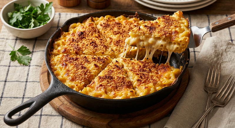 Mac & Cheese Wedges